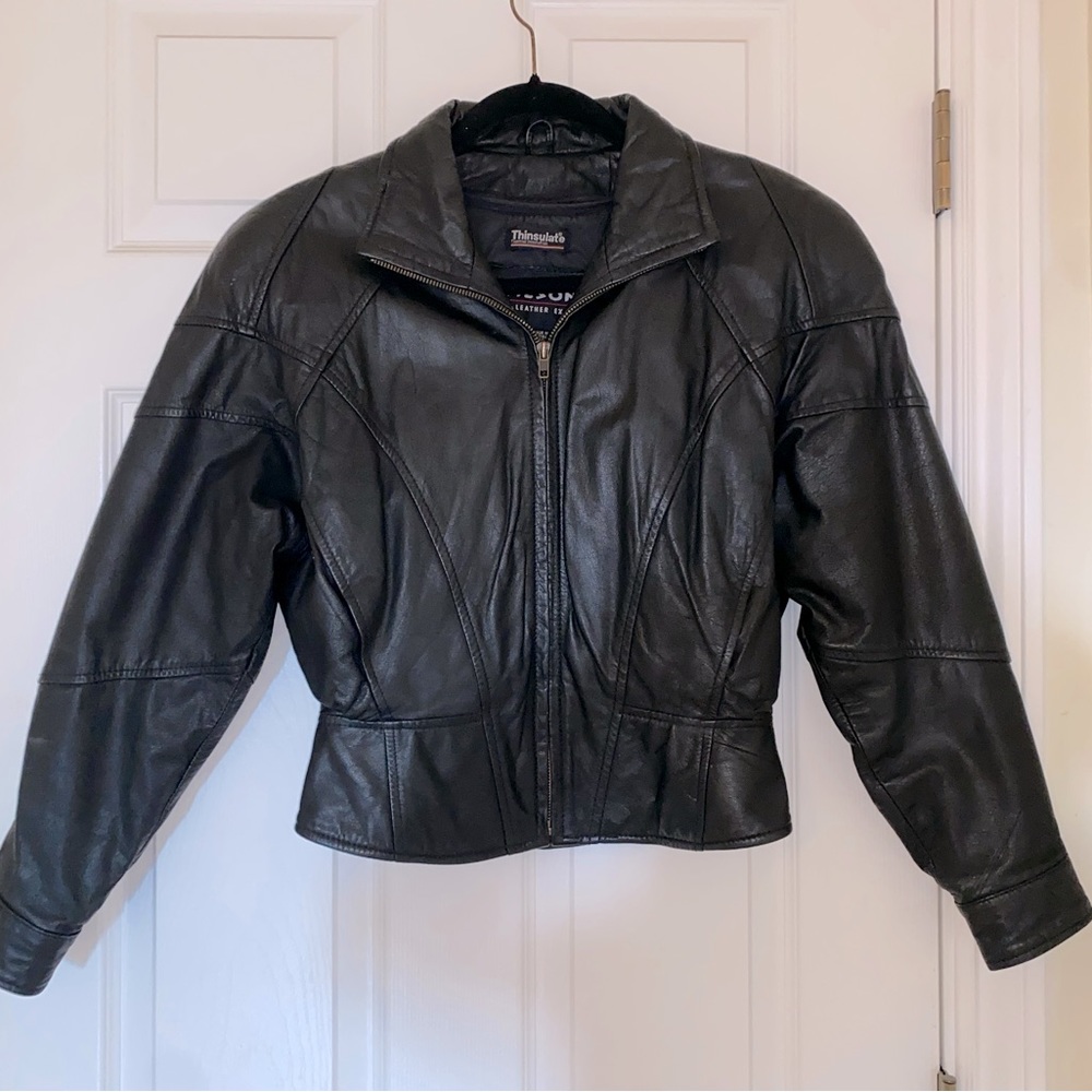 Wilson’s Genuine Leather Motorcycle Jacket